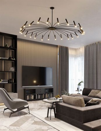Lampa APP1196-15CP Black [4]