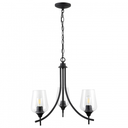 Lustre si pendule - Lampa APP1235-3CP Black