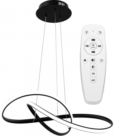 Lustre si pendule - Lampa APP395-CP Black
