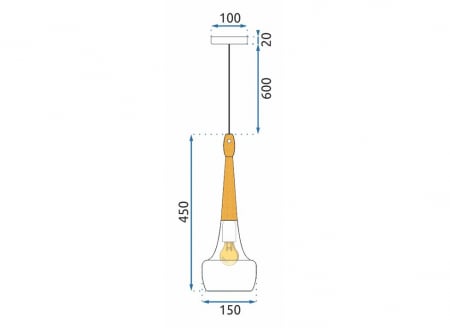 Lampa APP936-1CP Black [7]