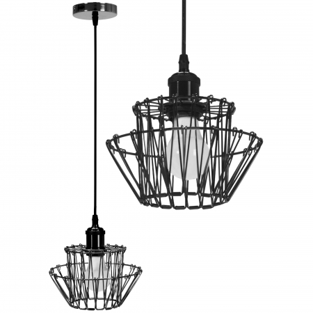Lustre si pendule - Lampa APP941-1CP Set Black 36cm