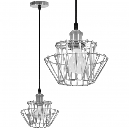 Lustre si pendule - Lampa APP943-1CP Set Chrome