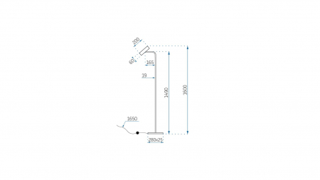 Lampa APP965-1F BLACK [5]