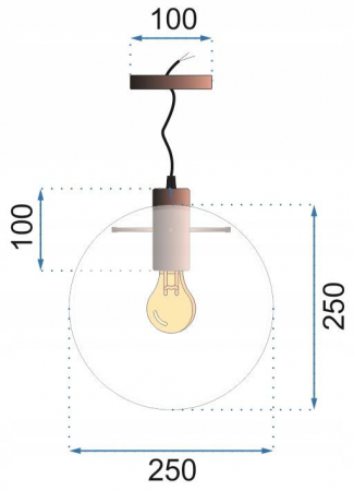 Lampa Black APP307-1CP [11]