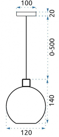 LAMPĂ CROMATA APP714-1CP [7]