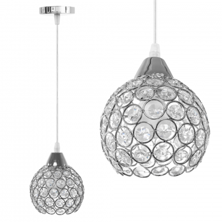 Lustre si pendule - LAMPĂ CROMATA APP714-1CP