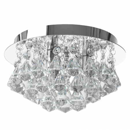 Lustre si pendule - LAMPĂ DE CRISTAL APP1039-3C CHROM