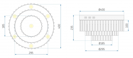 LAMPĂ DE CRISTAL APP780-7C [9]