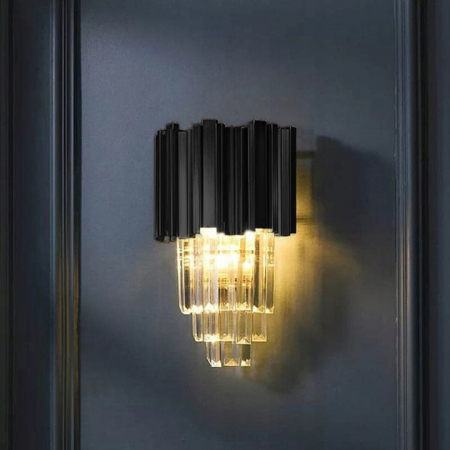 Lampă de cristal de perete aurie 312357 [3]
