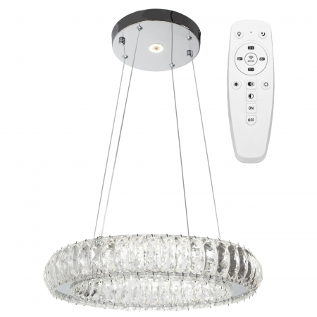 Lustre si pendule - LAMPĂ DE CRISTAL LED APP1040-CP + pilot