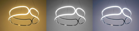 LAMPĂ DE CRISTAL LED APP790-CP TRIO BLACK [4]