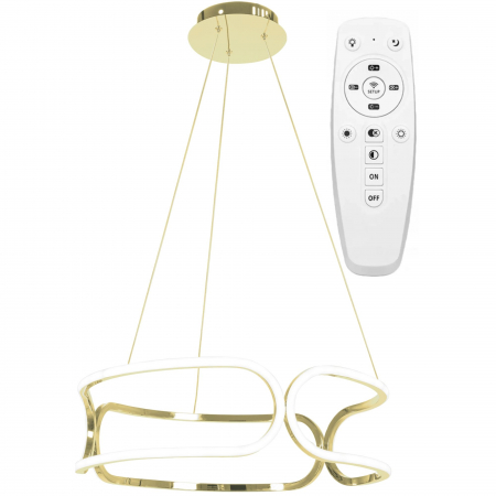 Lustre si pendule - LAMPĂ DE CRISTAL LED APP791-CP TRIO GOLD