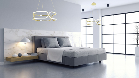 LAMPĂ DE CRISTAL LED APP791-CP TRIO GOLD [3]