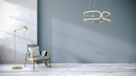 LAMPĂ DE CRISTAL LED APP791-CP TRIO GOLD [2]