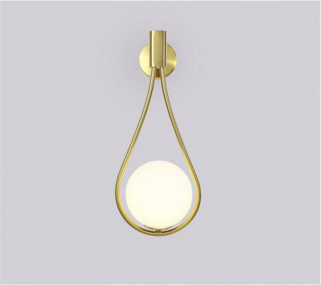LAMPA de perete APLICA din sticla Sfera GOLD APP603-1W [1]