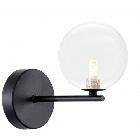 Aplice - Lampa de perete APP1160-1W  Black