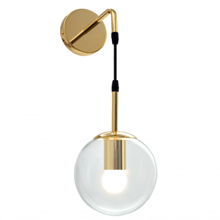 Aplice - Lampa de perete din sticla Gold APP685-1W