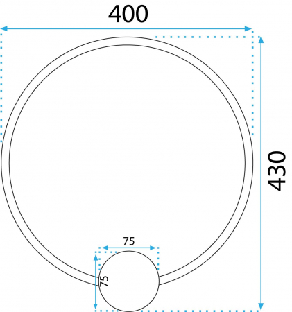Lampa de perete LED APP1388-CW OLD GOLD 40cm [9]