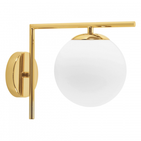Aplice - Lampă de perete sticlă Aurie APP674-1W