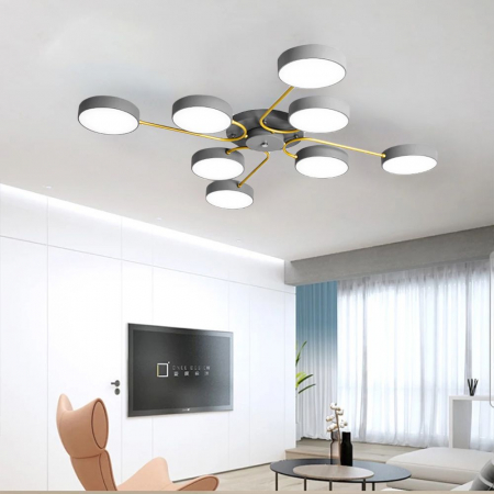 LAMPĂ DE PLAFON GRI APP532-8C [5]