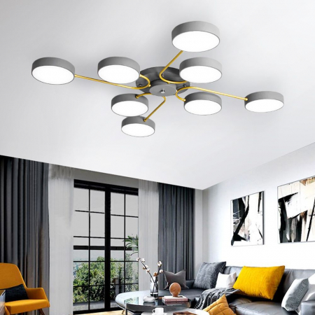 LAMPĂ DE PLAFON GRI APP532-8C [4]