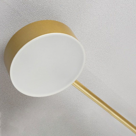 LAMPA DE PLAFON MODERNA GOLD 4-ARM LED APP520-4C [3]