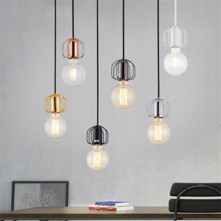 Lampă de plafon suspendată lucioasa neagra strălucitoare APP595-1CP [2]