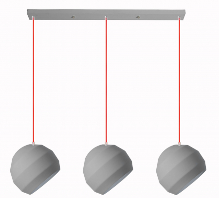Lustre si pendule - Lampă de plafon triplă suspendată APP384-3CPR
