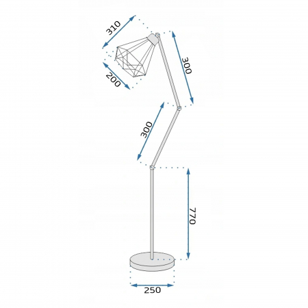 Lampă de podea Reno APP540-1F [7]