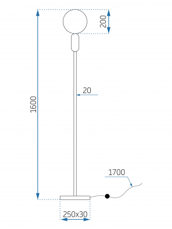 Lampă de podea Reno APP928-1F [5]