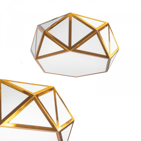Lustre si pendule - Lampă de tavan 35cm APP1238-C Gold