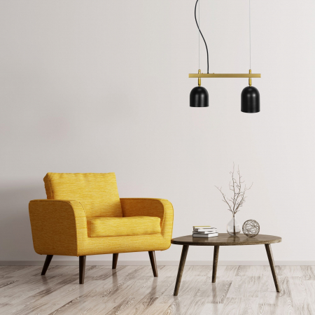 Lampă de tavan APP1033-2C Black [5]
