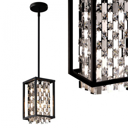 Lustre si pendule - Lampă de tavan APP1110-1CP BLACK