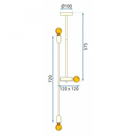 Lampă de tavan APP1115-6CP [7]