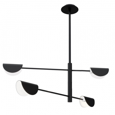 Lustre si pendule - Lampă de tavan APP1260-4CP BLACK