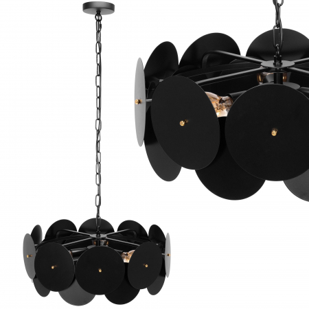 Lustre si pendule - Lampă de tavan APP1307-CP BLACK