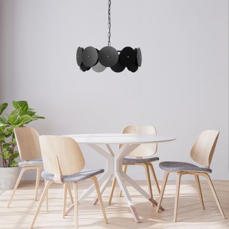 Lampă de tavan APP1307-CP BLACK [1]