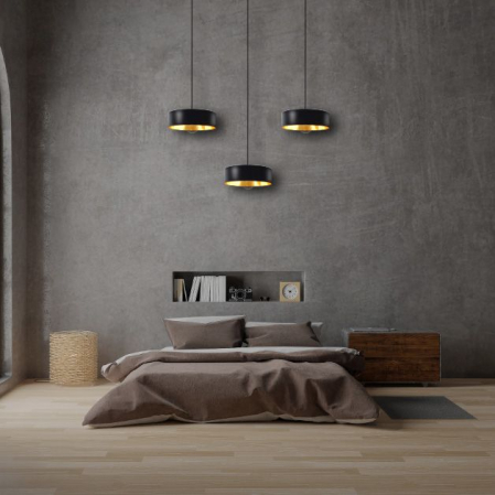 Lampă de tavan APP1333-1CP BLACK GOLD [4]