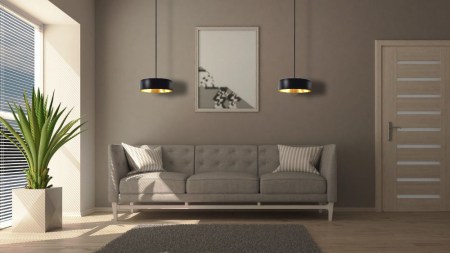 Lampă de tavan APP1333-1CP BLACK GOLD [6]