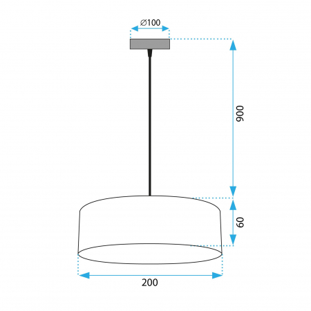 Lampă de tavan APP1333-1CP BLACK GOLD [7]
