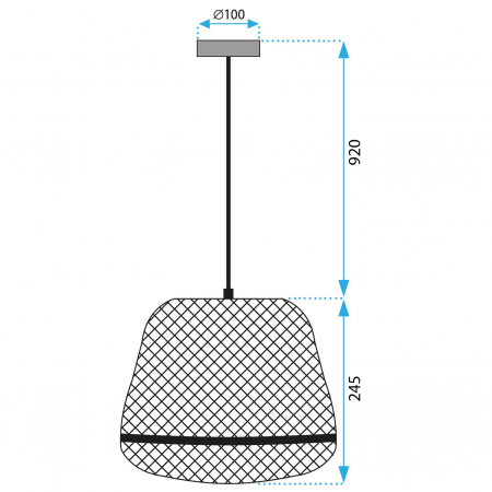 Lampă de tavan APP1338-1CP [5]