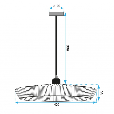 Lampă de tavan APP1407-1CP [5]