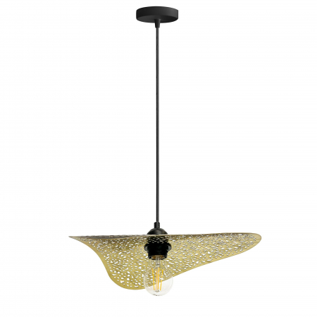 Lustre si pendule - Lampă de tavan APP1467-1CP BLACK/GOLD