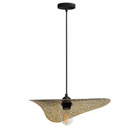 Lustre si pendule - Lampă de tavan APP1468-1CP BLACK/OLD GOLD
