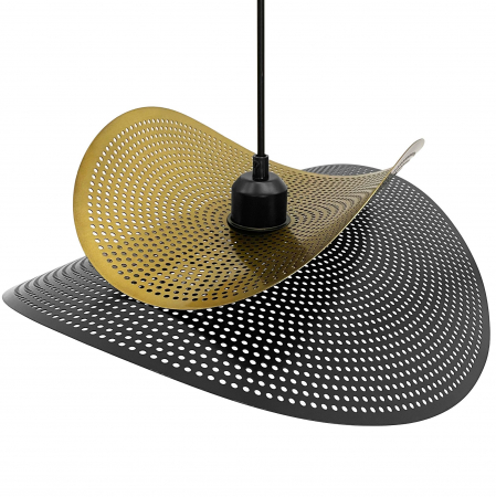 Lampă de tavan APP1472-1CP black/old gold [1]