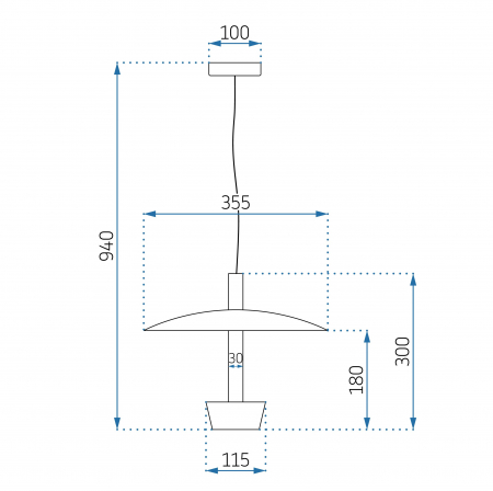 Lampă de tavan APP914-1CP [7]