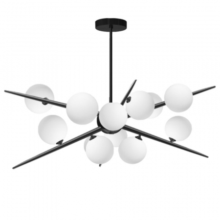 Lustre si pendule - Lampă de tavan black APP999-12CP