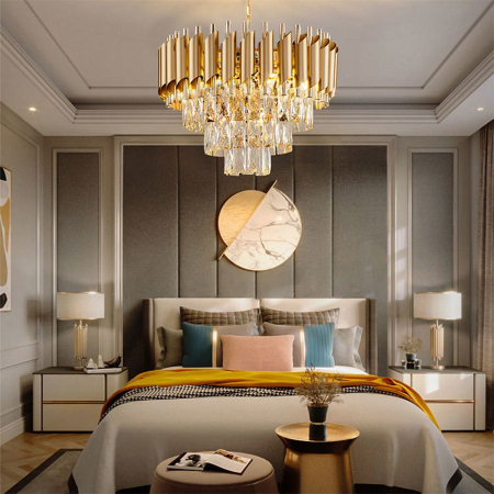Lampă de tavan Cristal 312359 Gold [3]