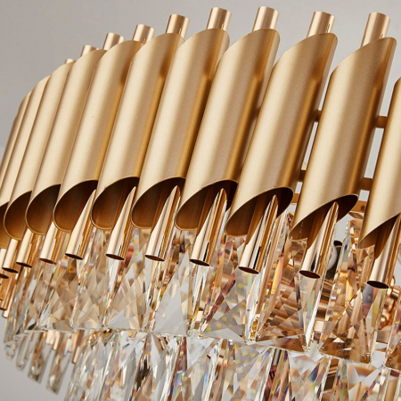 Lampă de tavan Cristal 312359 Gold [1]