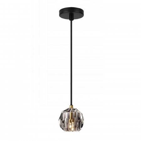 Lampă de tavan din cristal neagra APP586-1CP [1]